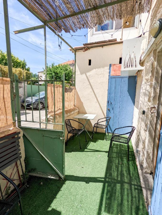 Ferienhaus Ateliers, Terrasse - Parking - Clim